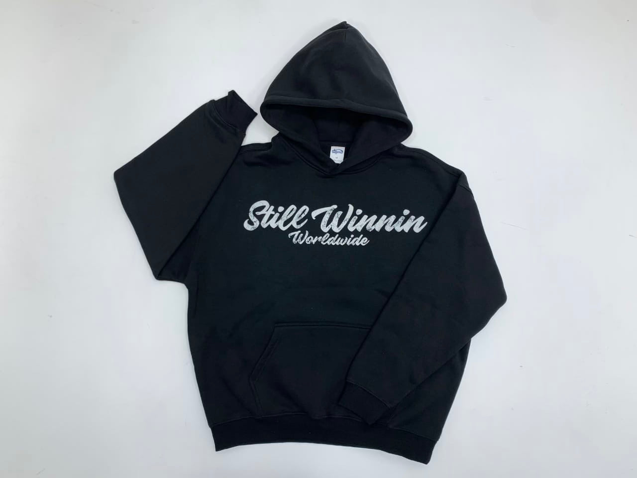 Stealth Black STILL WINNIN WORLDWIDE SWEATSUITS